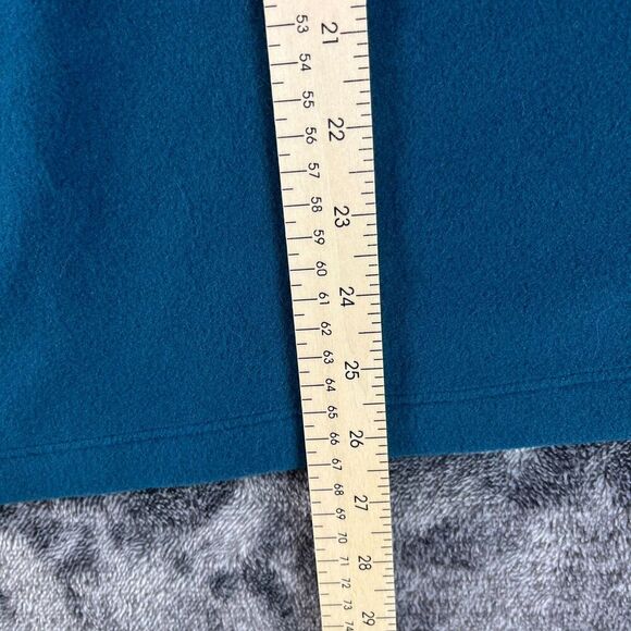 LL Bean Trail Fitness Fleece 1/4 Zip Men's M Blue Pullover Sweater NWT Outdoor - Picture 6 of 9